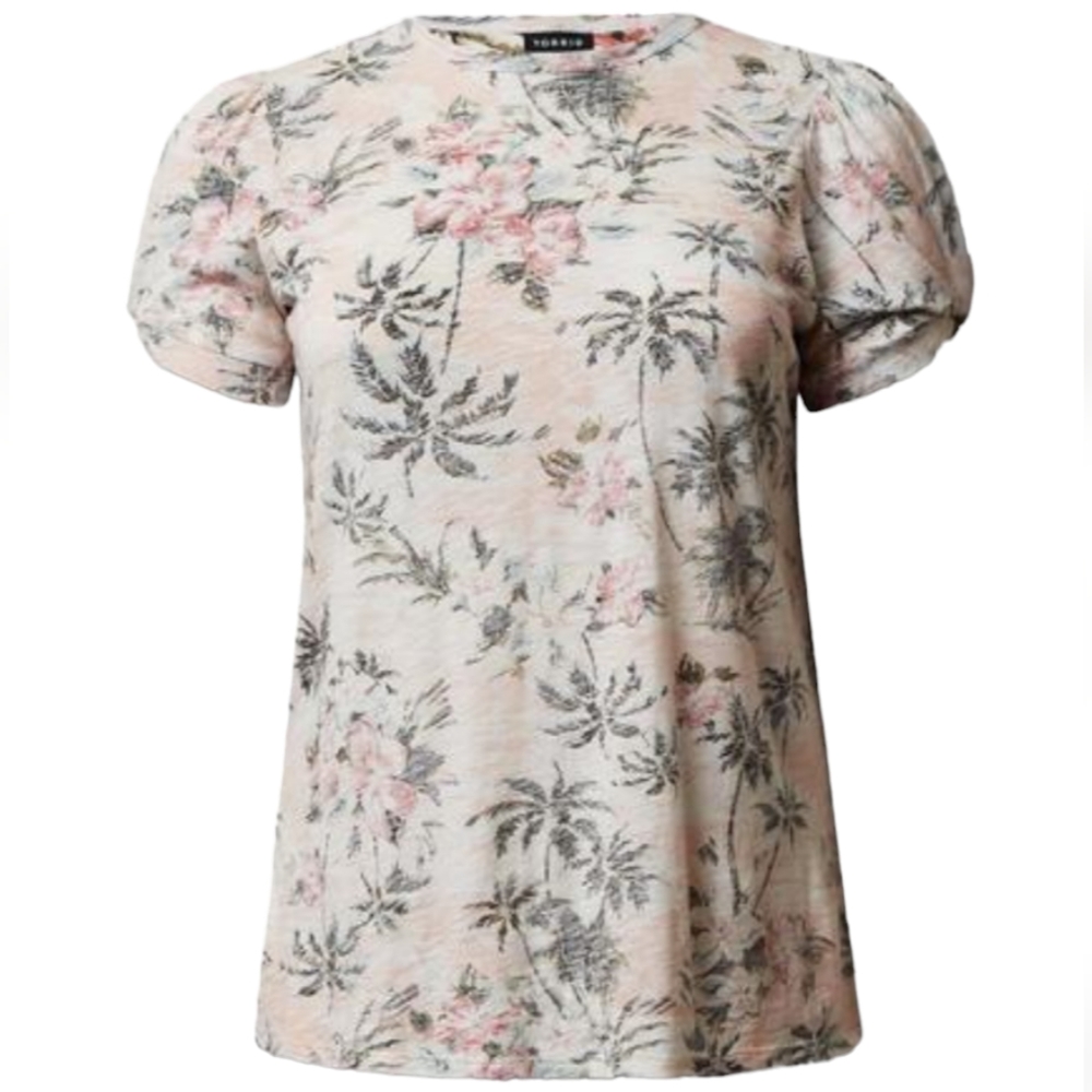 TORRID Twist Sleeve Tee - size 1X
